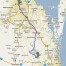 Route Map Brisbane to Tamborine Mountain Bed and Breakfast