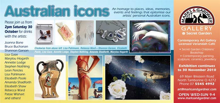 Australian Icons Artists Exhibition - Tamborine Mountain