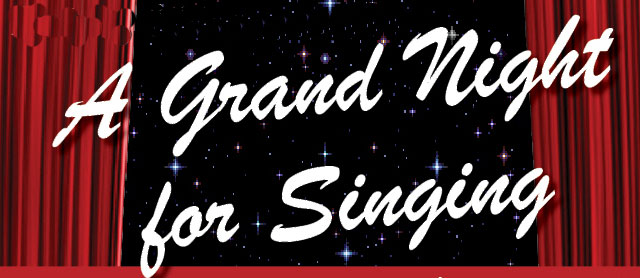 Banner for A Grand Night for Singing on Mt Tamborine
