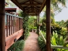 Covered walkway to guest rooms at Tamborine Mountain Bed and Breakfast Covered walkway to guest rooms at Tamborine Mountain Bed and Breakfast