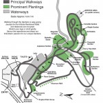 Detailed Map of Mount Tamborine Botanical Gardens